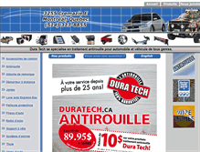 Tablet Screenshot of anti-rouille.ca